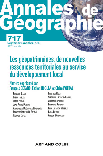 Les géopatrimoines, de nouvelles ressources territoriales au service du développement local