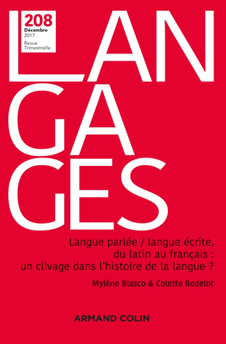 Langue parlée un clivage dans l'histoire de la langue?