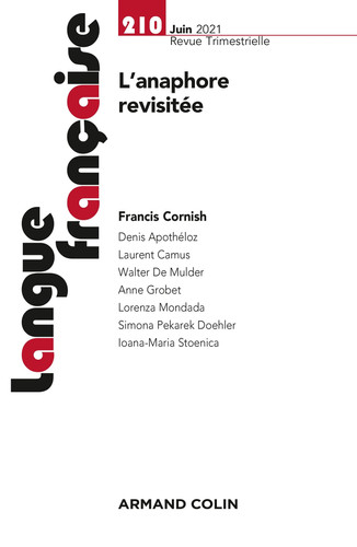 L'anaphore revisitée