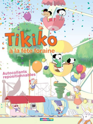Tikiko à la fête foraine Autocollants repostitionnables