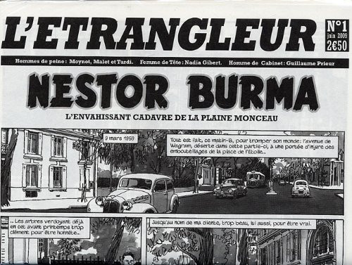 Nestor Burma L'envahissant cadavre de la plaine Monceau