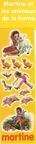 Pochette stickers martine animaux fermier