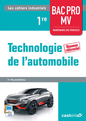 Technologie de l'automobile 1re, bac pro MV, maintenance des véhicules