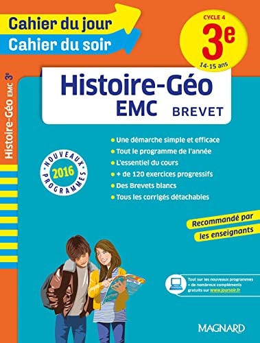 Histoire-Géo EMC Brevet 3e Cycle 4 14-15 ans
