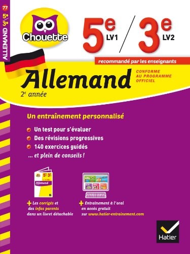 Allemand 2e année 5e (LV1)