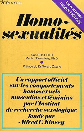 Homosexualités un rapport officiel sur les comportements homosexuels masculins et féminins