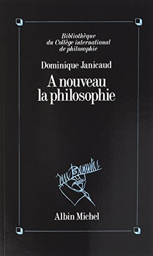 NOUVEAU LA PHILOSOPHIE.