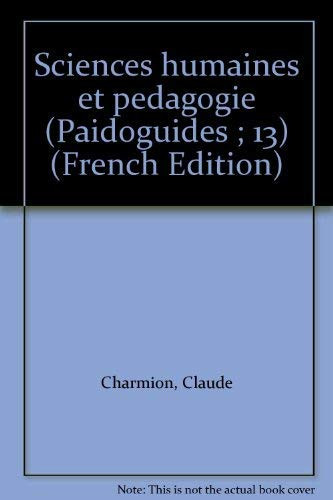 Sciences humaines et pédagogie