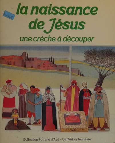 La naissance de Jésus (Une crèche à découper.)