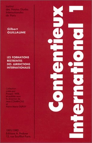 Les formations restreintes des juridictions internationales
