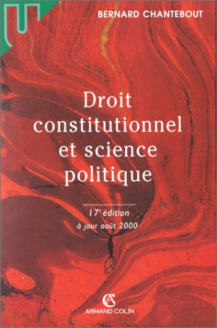 Droit constitutionnel et science politique