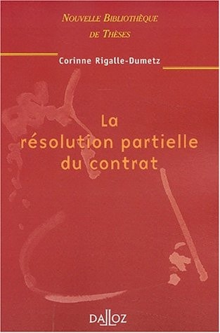 La résolution partielle du contrat