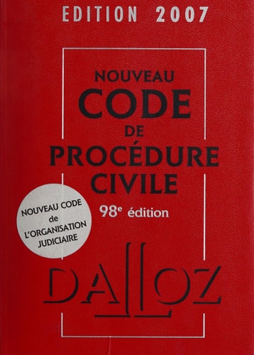 Nouveau code de procédure civile