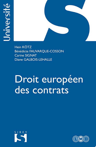 Droit européen et comparé des contrats