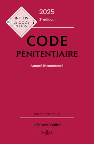 Code pénitentiaire Annoté & commenté