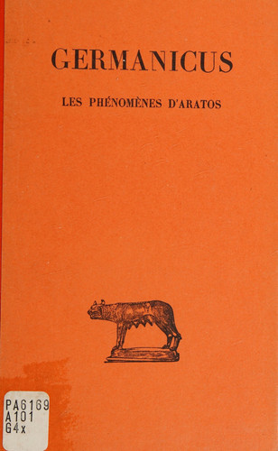 Germanicus, Les Phenomenes D'Aratos