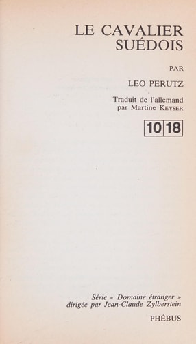 Le Cavalier suédois