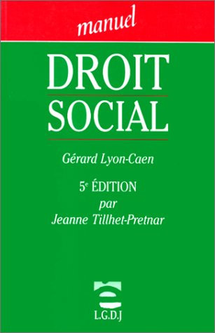 Droit social capacité, 2e année
