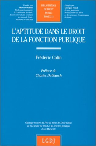 l'aptitude dans le droit de la fonction publique (211)
