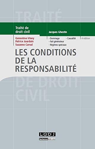 Les conditions de la responsabilité
