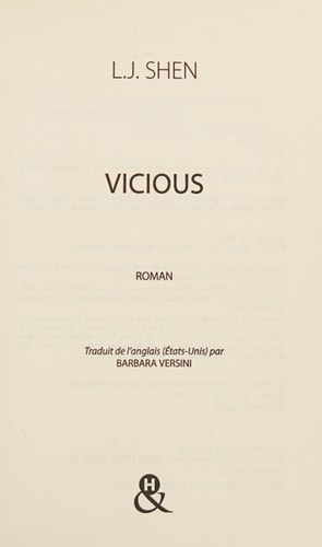 Vicious: roman