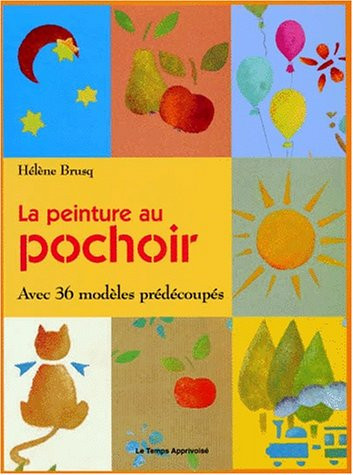 La peinture au pochoir Avec 36 modèles prédécoupés