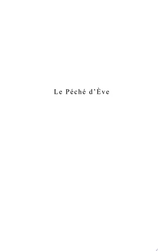 Le Péché d'Eve