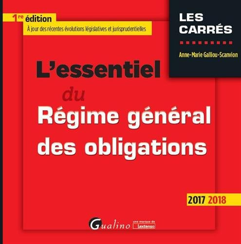 L'essentiel du régime général des obligations