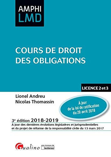 Cours de droit des obligations