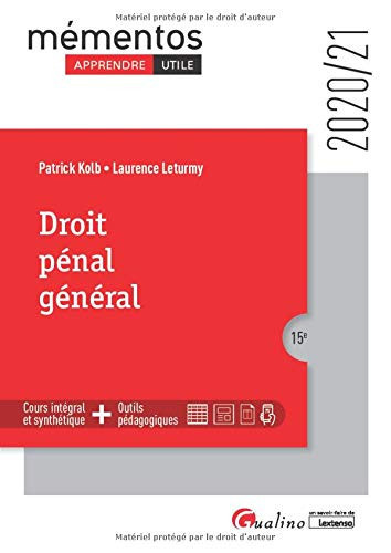Droit pénal général