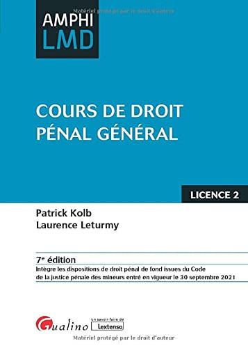 Cours de droit pénal général Licence 2