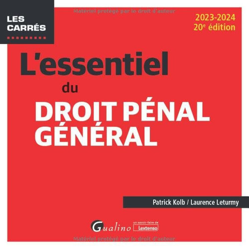 L'essentiel du Droit pénal général