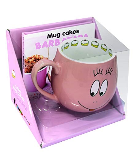 Coffret mug cakes Barbapapa Contient 1 livre, 1 mug et 1 carnet