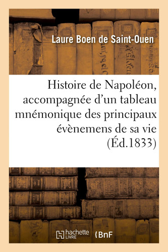 Histoire de Napoléon, accompagnée d'un tableau mnémonique des principaux évènemens de sa vie