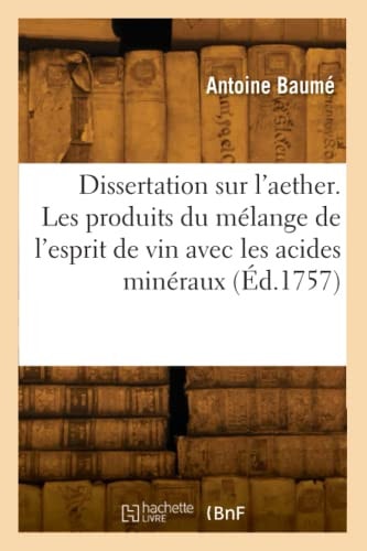 Dissertation Sur l'Aether