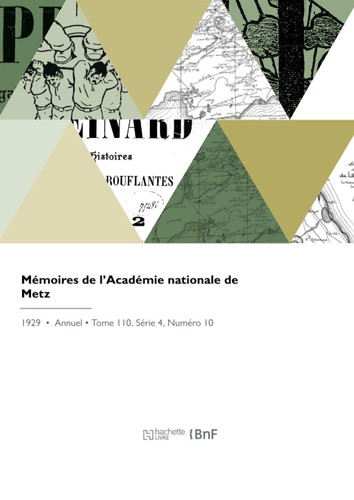 Mémoires de l'Académie nationale de Metz