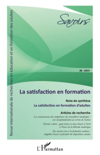 La satisfaction en formation