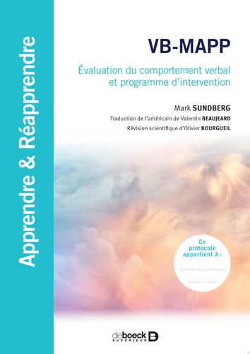 VB-MAPP - Protocole Évaluation du comportement verbal et programme d’intervention