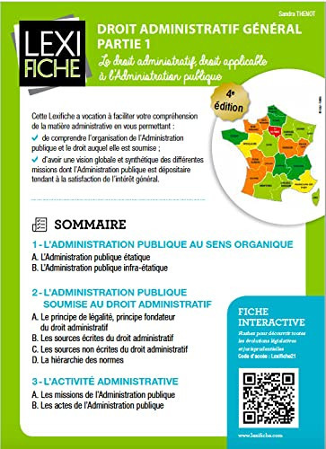 Droit administratif général Partie 1, Le droit administratif, droit applicable à l'administration publique