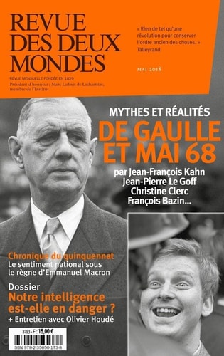 Revue des Deux Mondes mai 2018 - Quel héritage possible pour Mai 68 ?