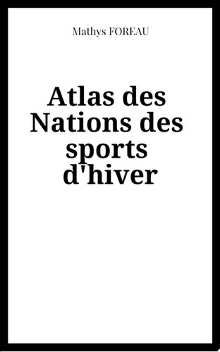 Atlas des Nations des sports d'hiver 2017/2018