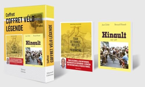 Vélo Légende - Coffret en 2 volumes : Tour de France, reflets du patrimoine ; Bernard Hinault 1975-1986