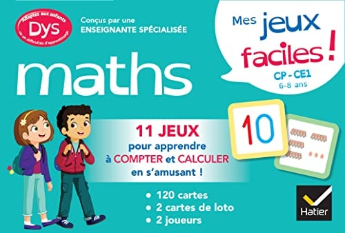 Mes jeux de maths facile ! CP-CE1