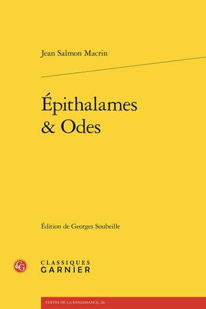 Épithalames & odes
