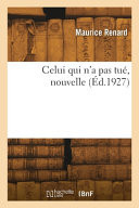 Celui qui n'a pas tué, nouvelle