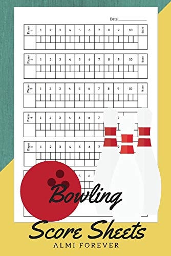 Bowling Score Sheets Bowling Score Log Over 110 Pages/6 X 9 Format