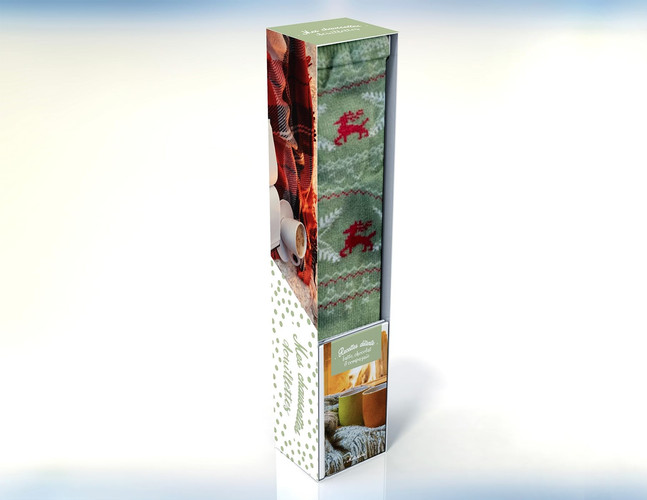 Chaussettes cocooning Chaussettes-chaussons 100% douceur et chaleur