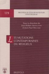 Les mutations contemporaines du religieux colloque organisé à la Fondation Singer-Polignac le 27 mars 20002