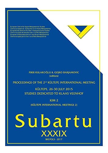 Movement, Resources, Interaction Proceedings of the 2nd Kültepe International Meeting, Kültepe, 26-30 July 2015 : Studies Dedicated to Klaas Veenhof