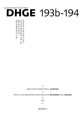 Dictionnaire d'histoire et de géographie ecclésiastiques
